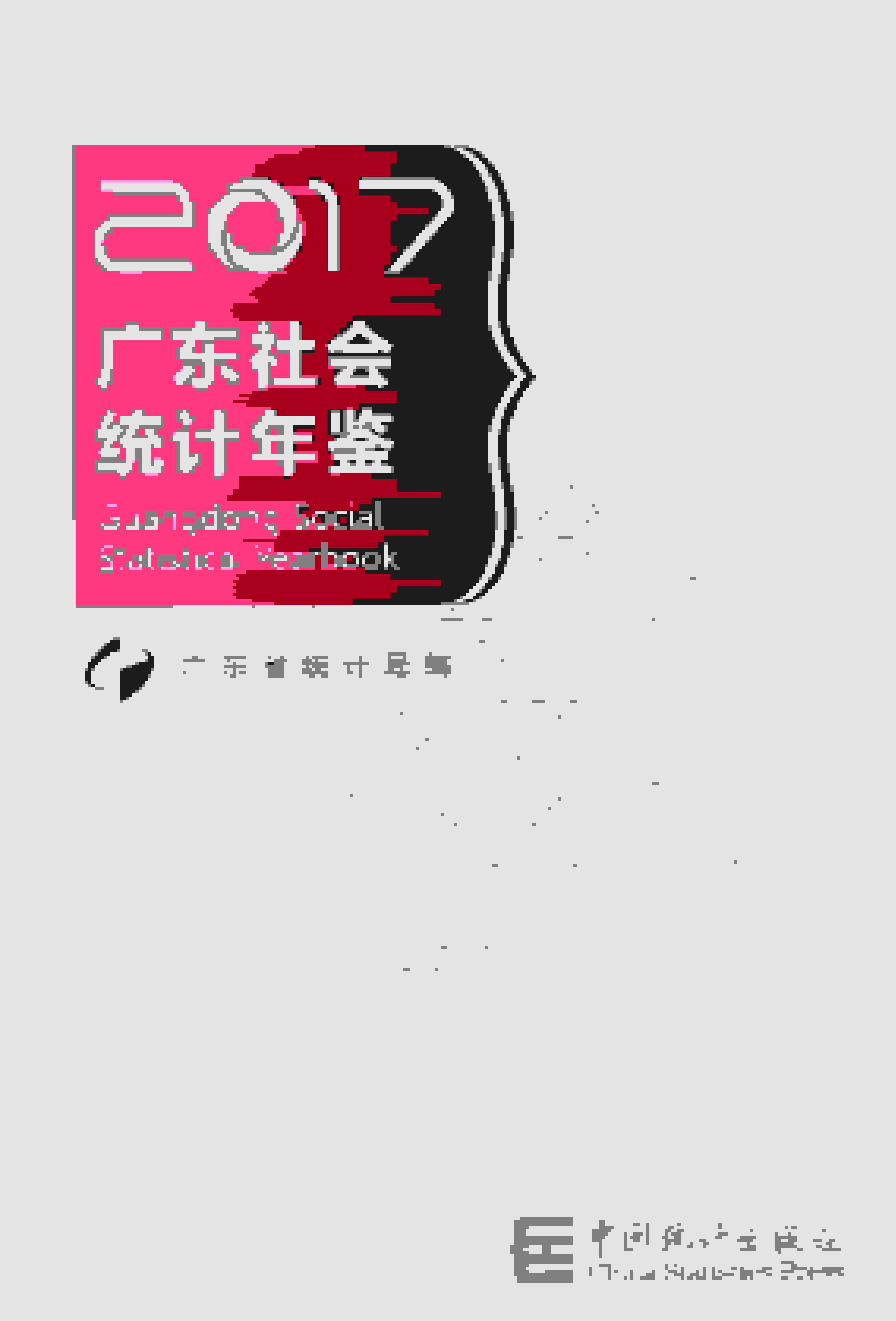 2017年广东社会统计年鉴封面