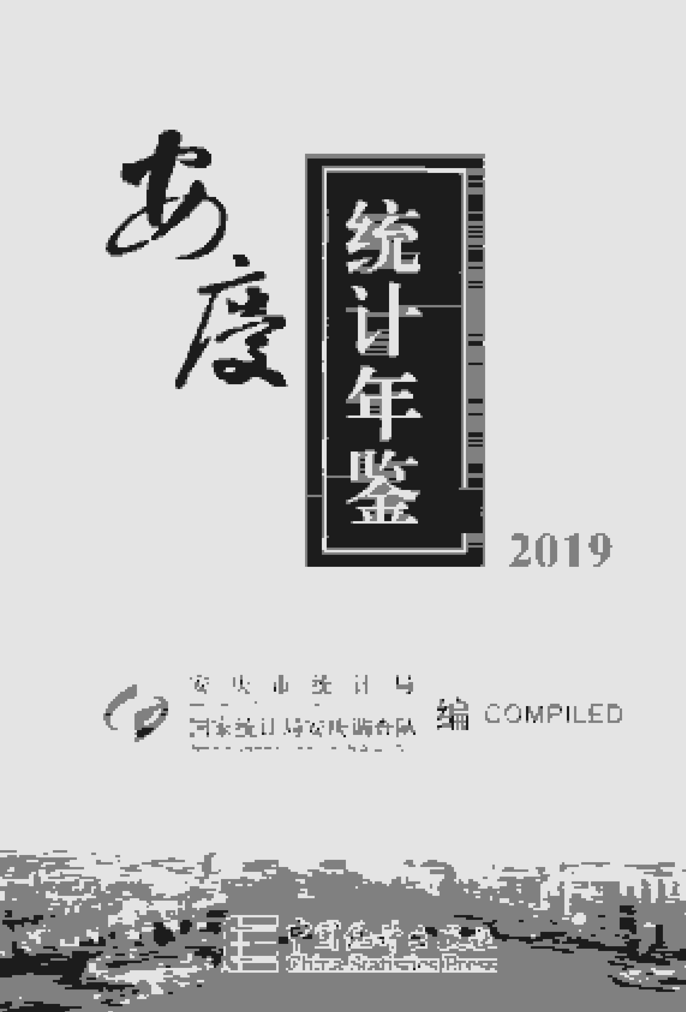 2019年安庆统计年鉴封面