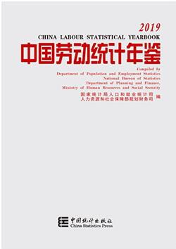 2019年中国劳动统计年鉴封面