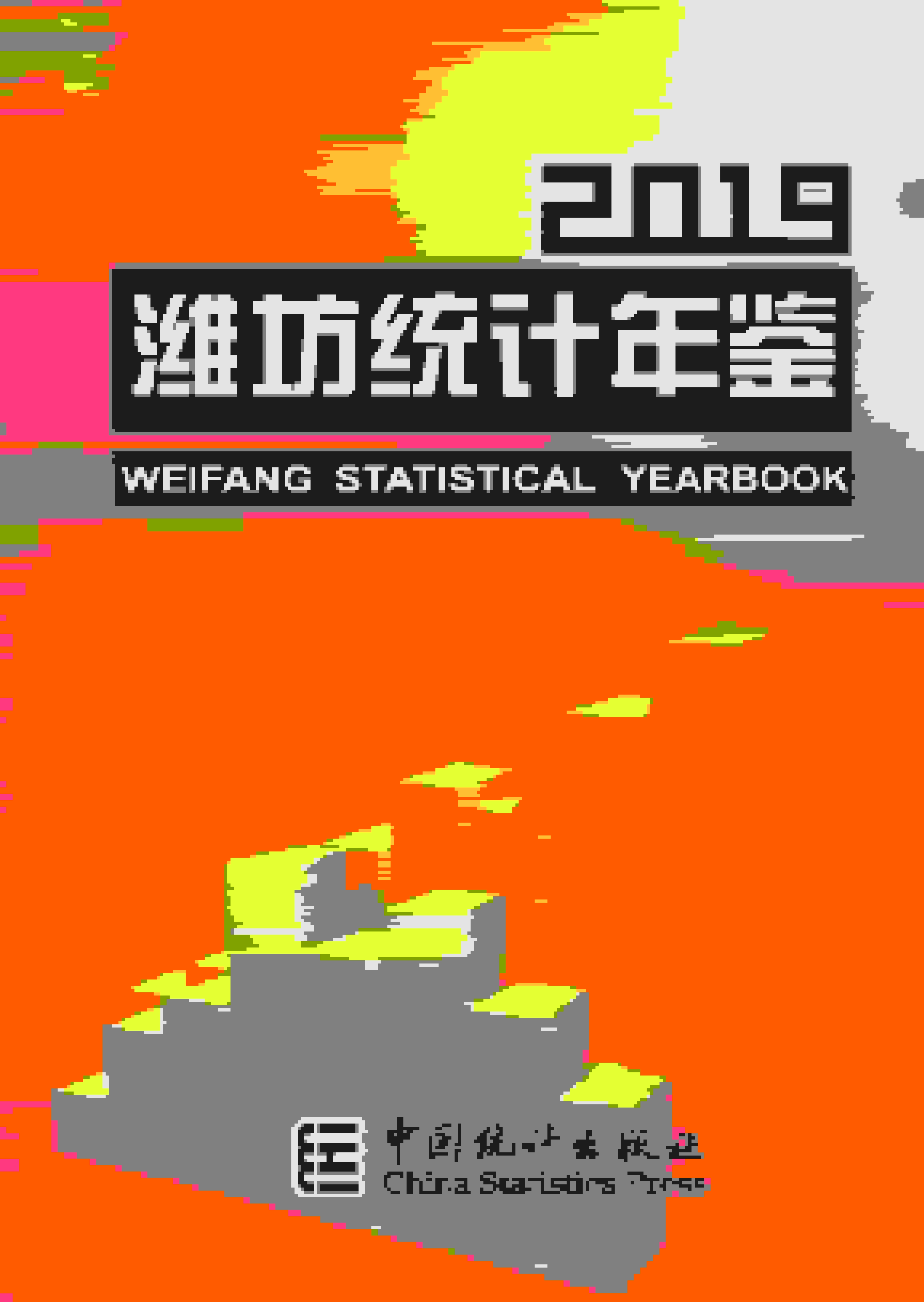 2019年潍坊统计年鉴封面