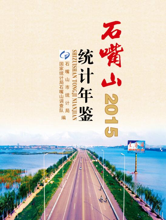 2015年石嘴山统计年鉴封面