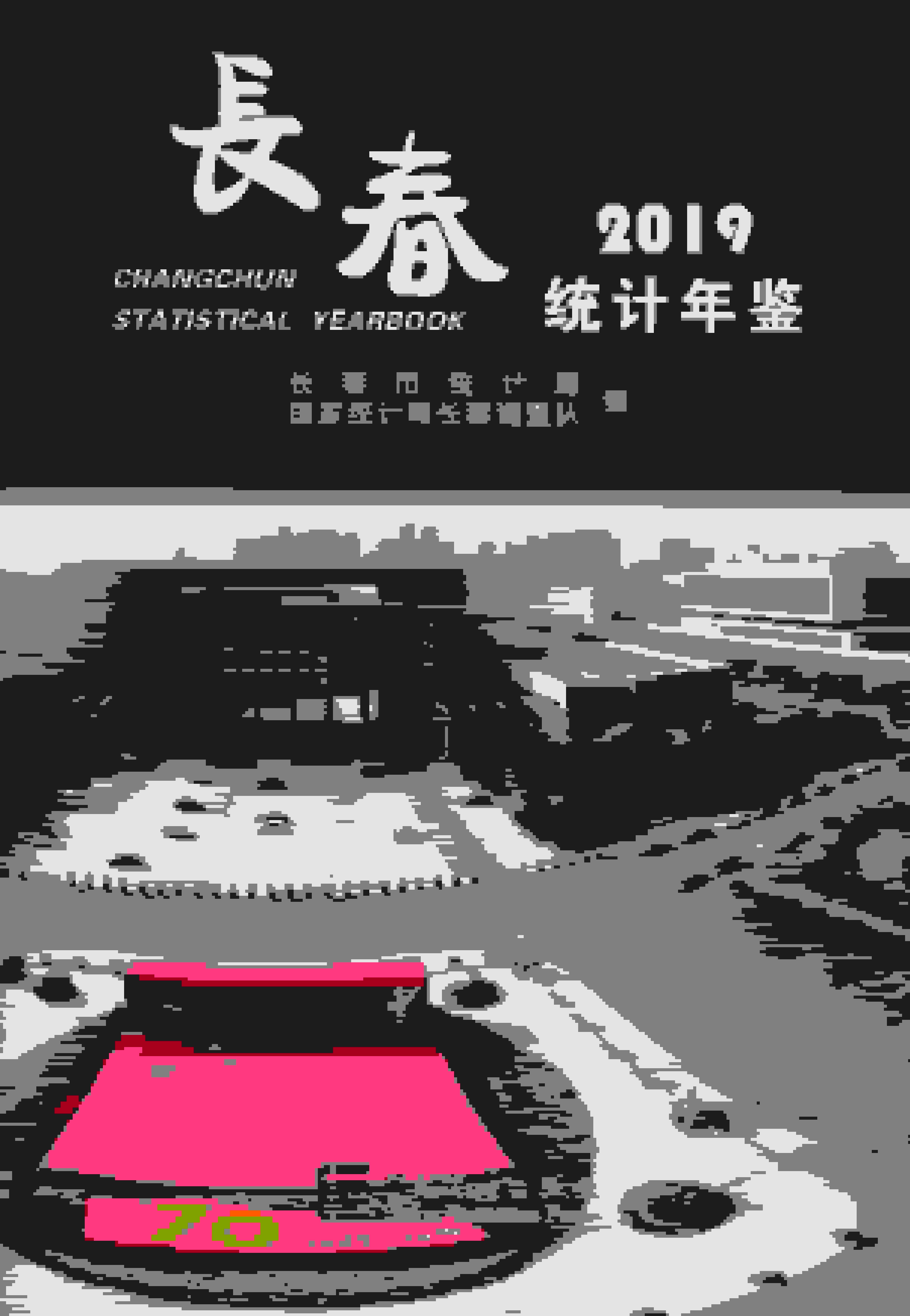2019年长春统计年鉴封面