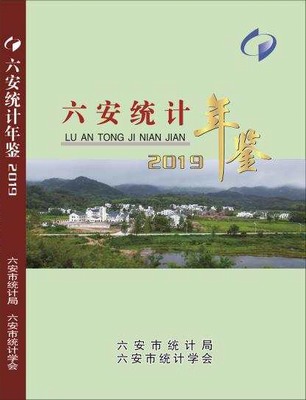 2019年六安统计年鉴封面