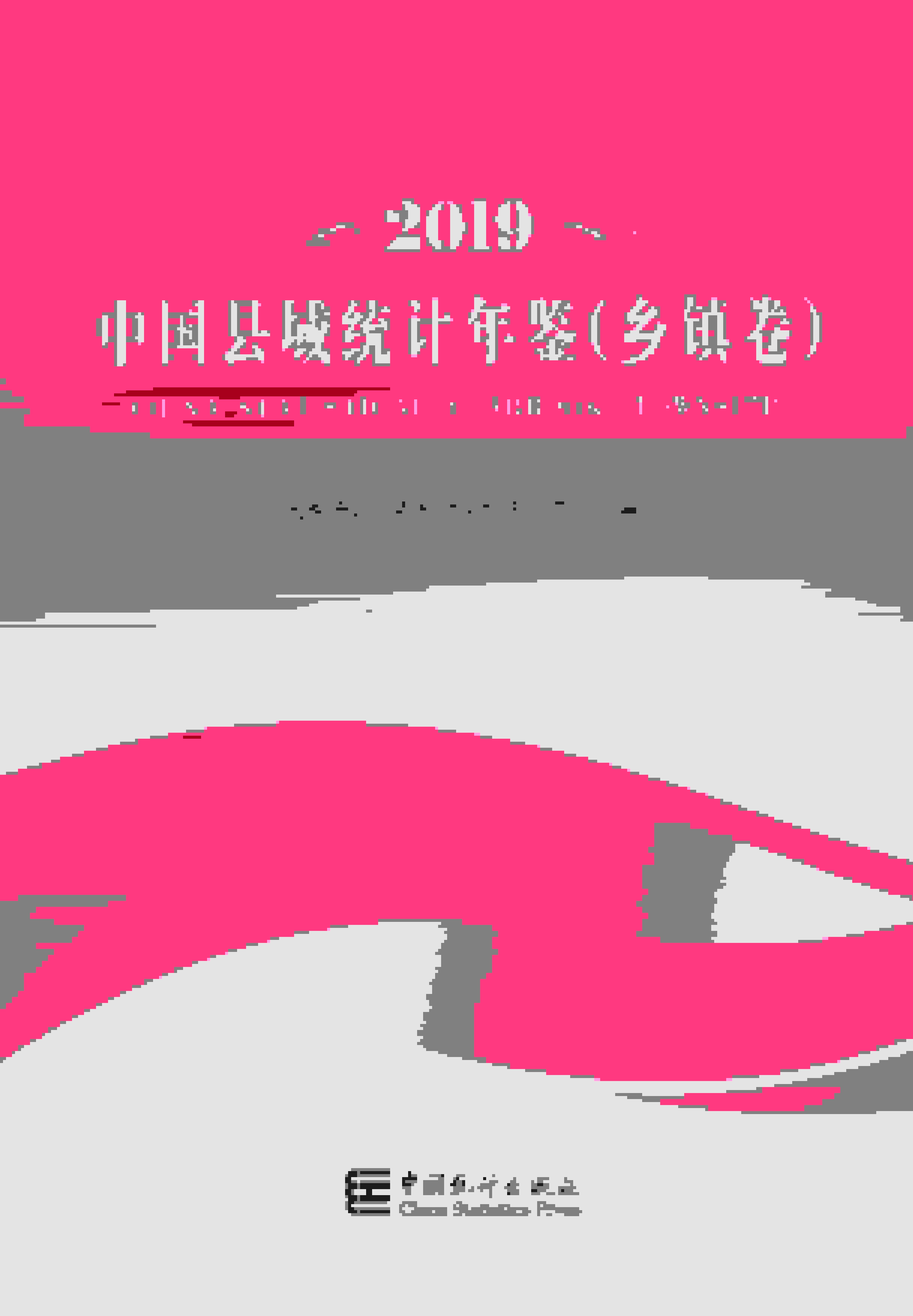 2019年中国县域统计年鉴封面