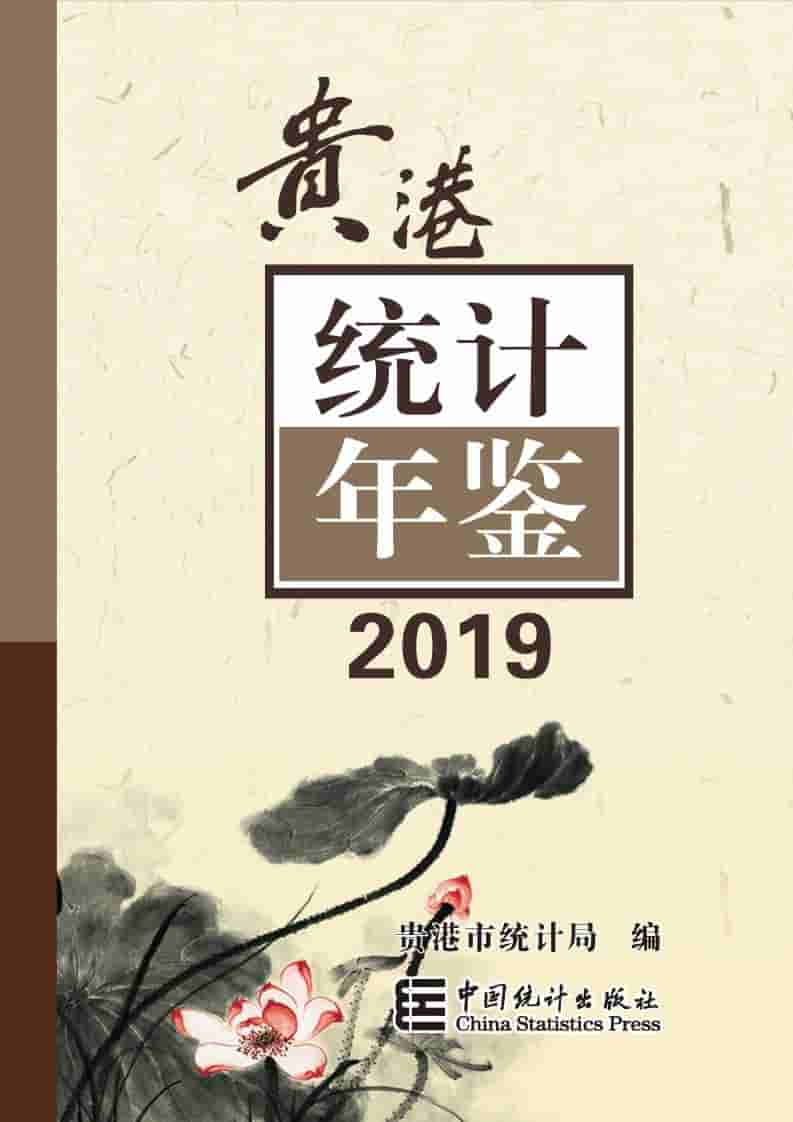 2019年贵港统计年鉴封面