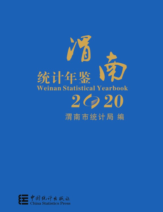 2020年渭南统计年鉴封面