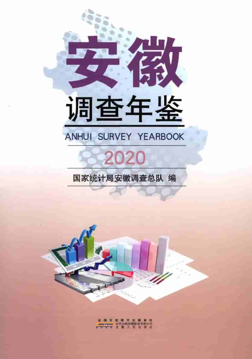 2020年安徽调查年鉴封面