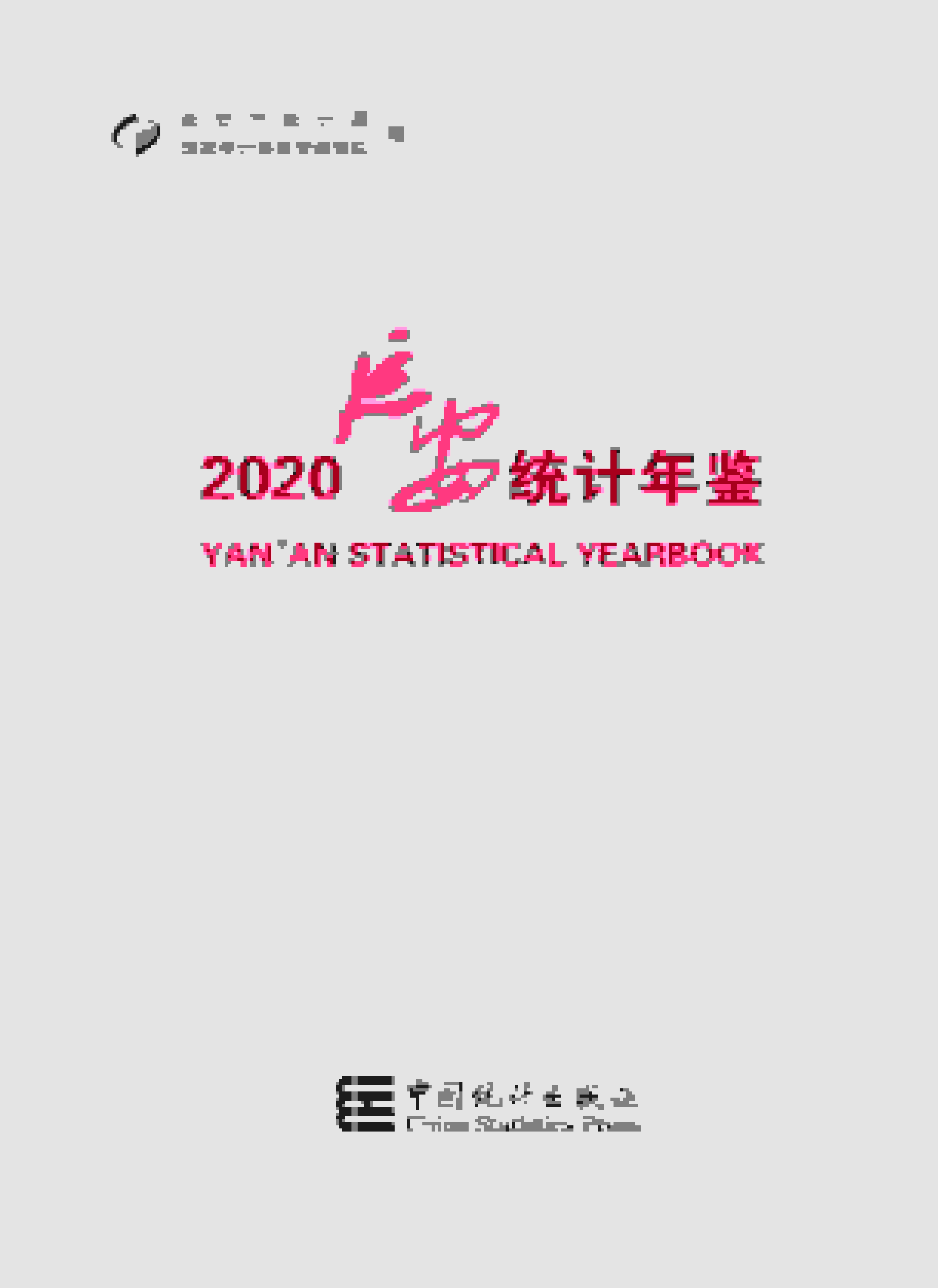2020年延安统计年鉴封面