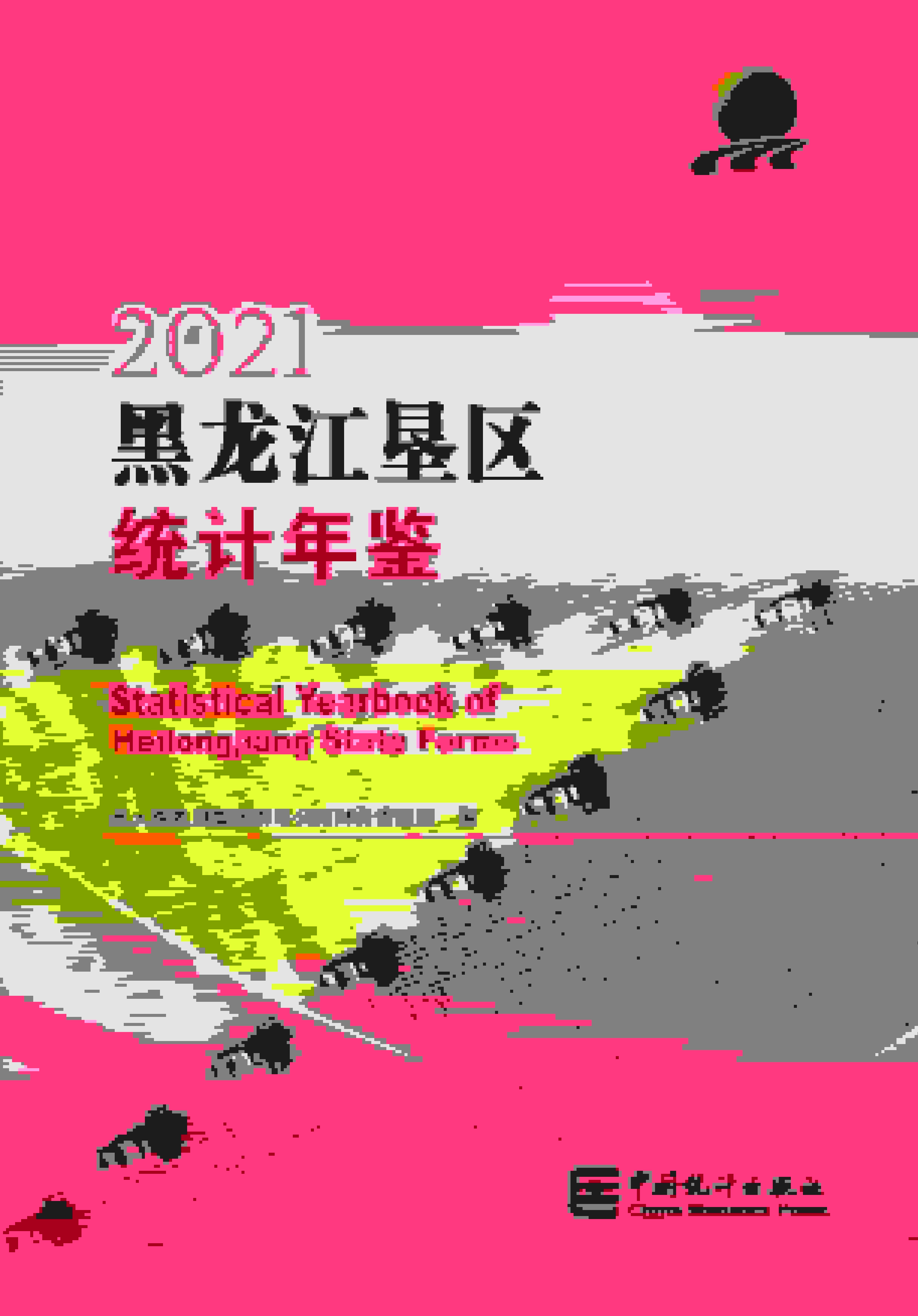 2021年黑龙江垦区统计年鉴封面