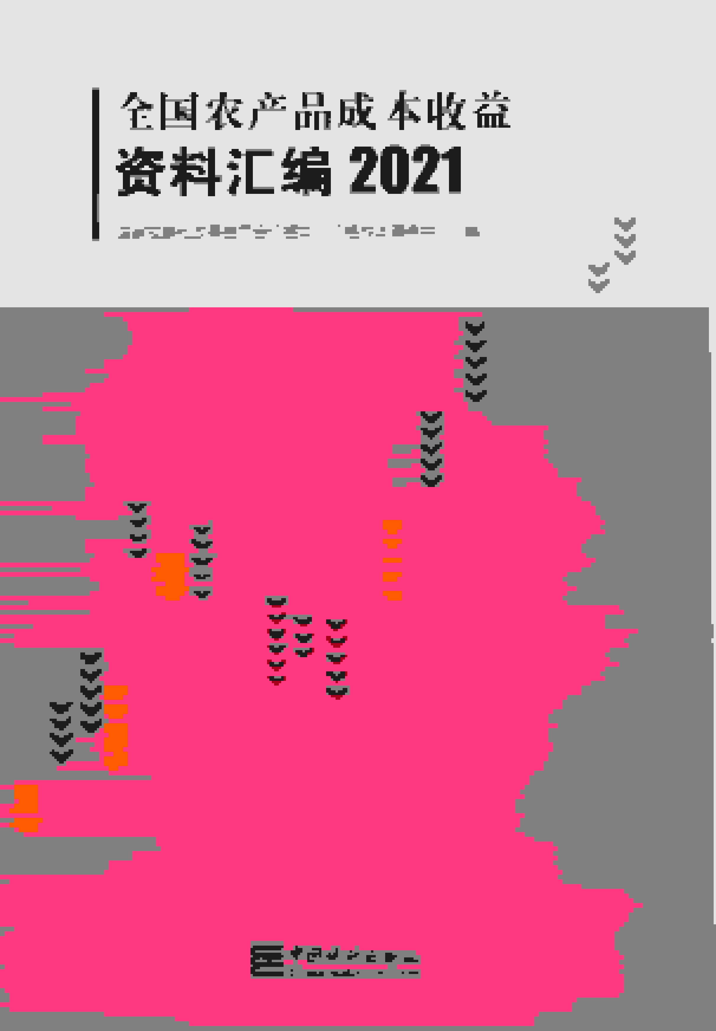 2021年全国农产品成本收益资料汇编封面