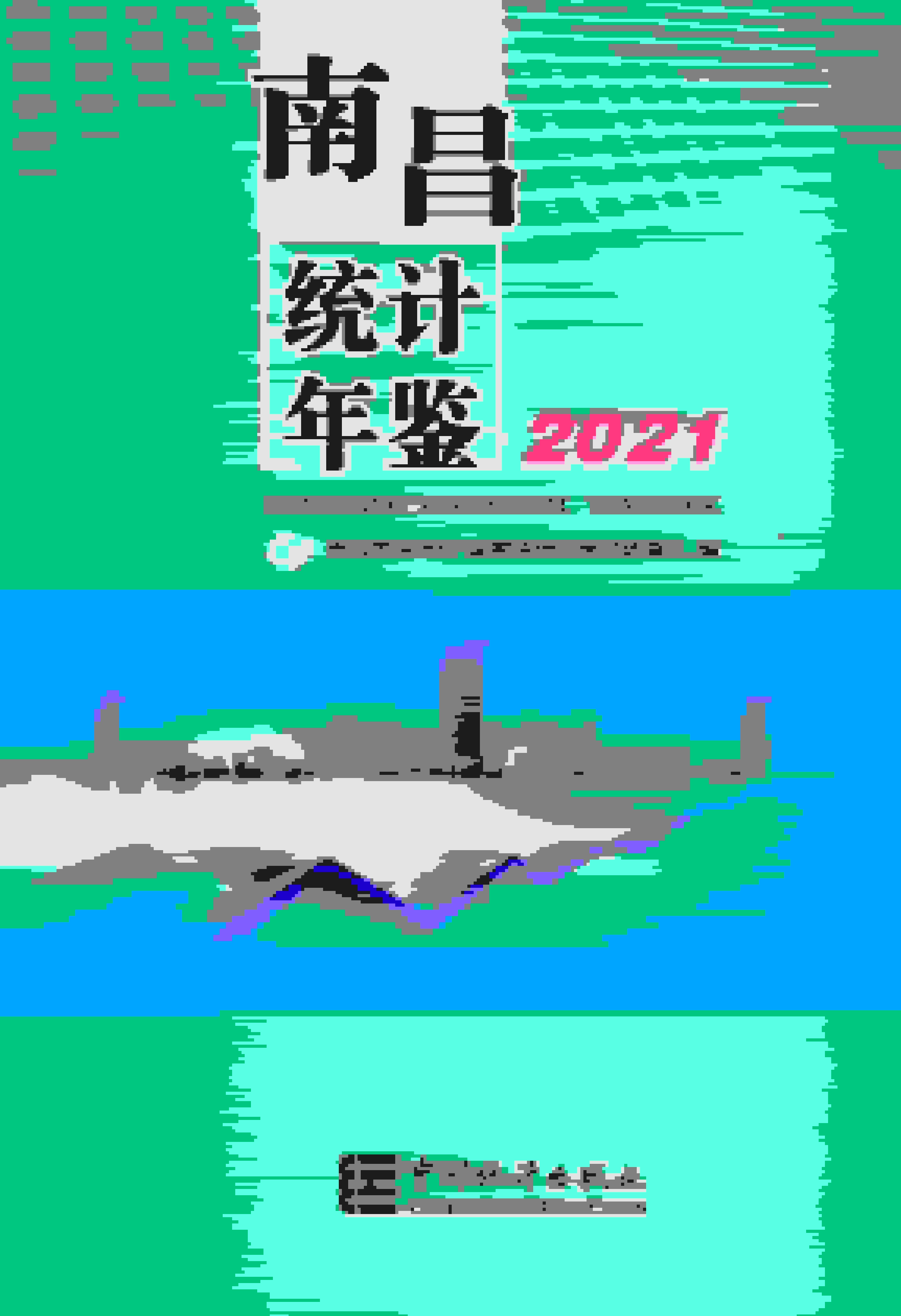 2021年南昌统计年鉴封面