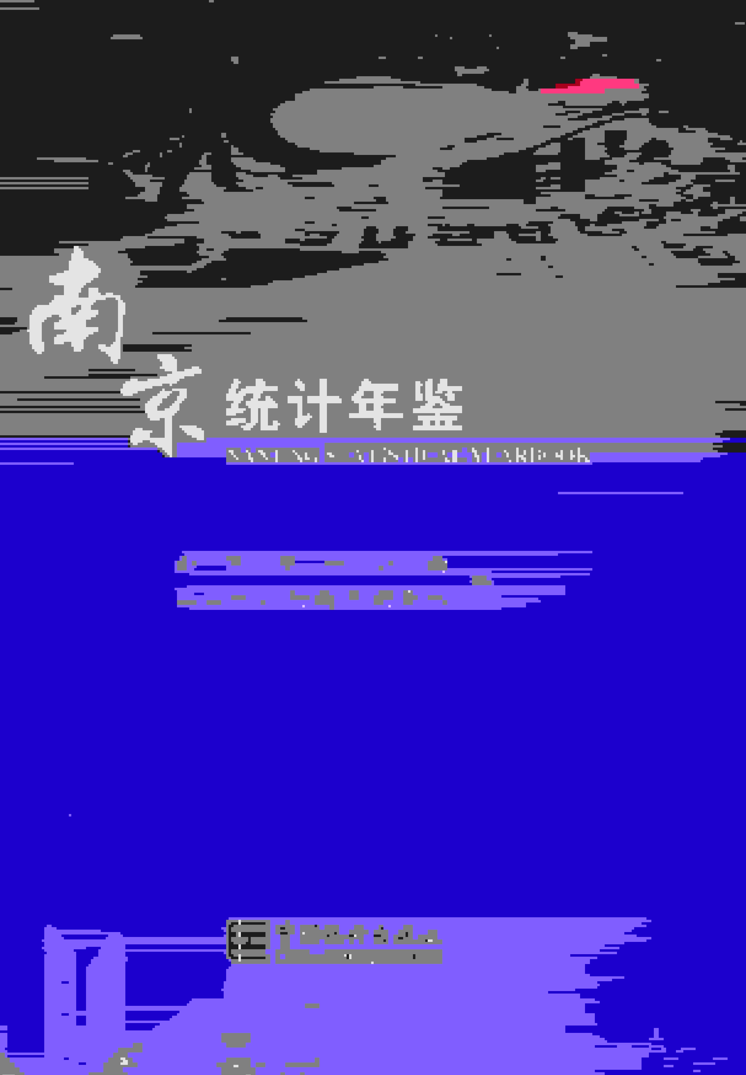2021年南京统计年鉴封面