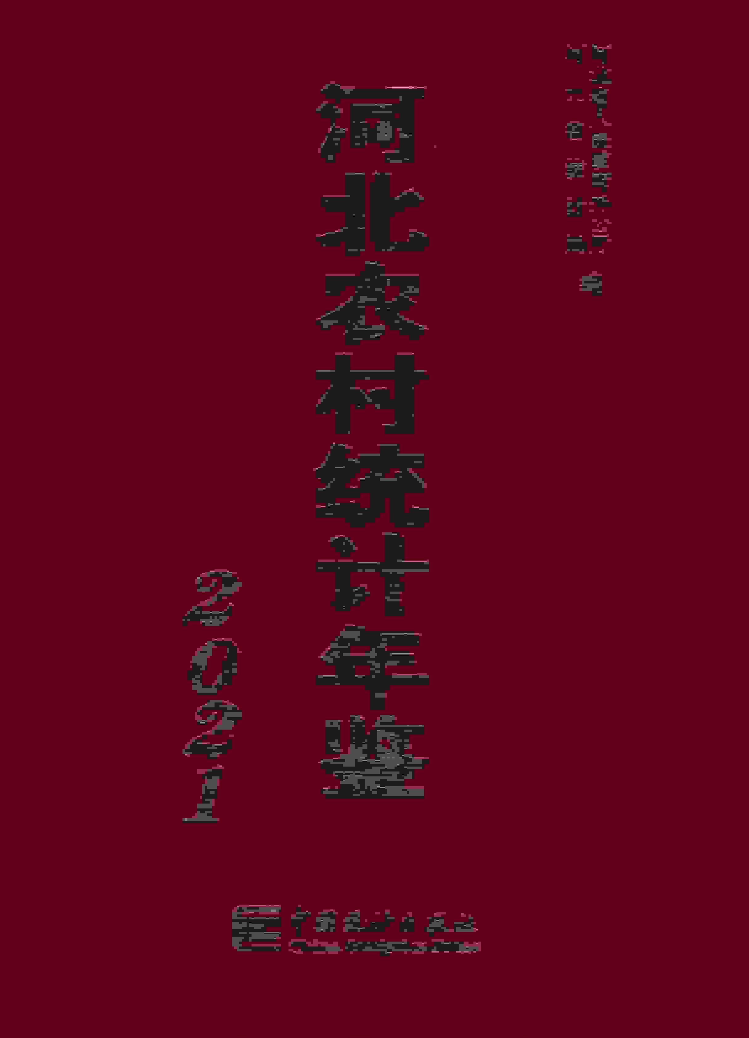 2021年河北农村统计年鉴封面