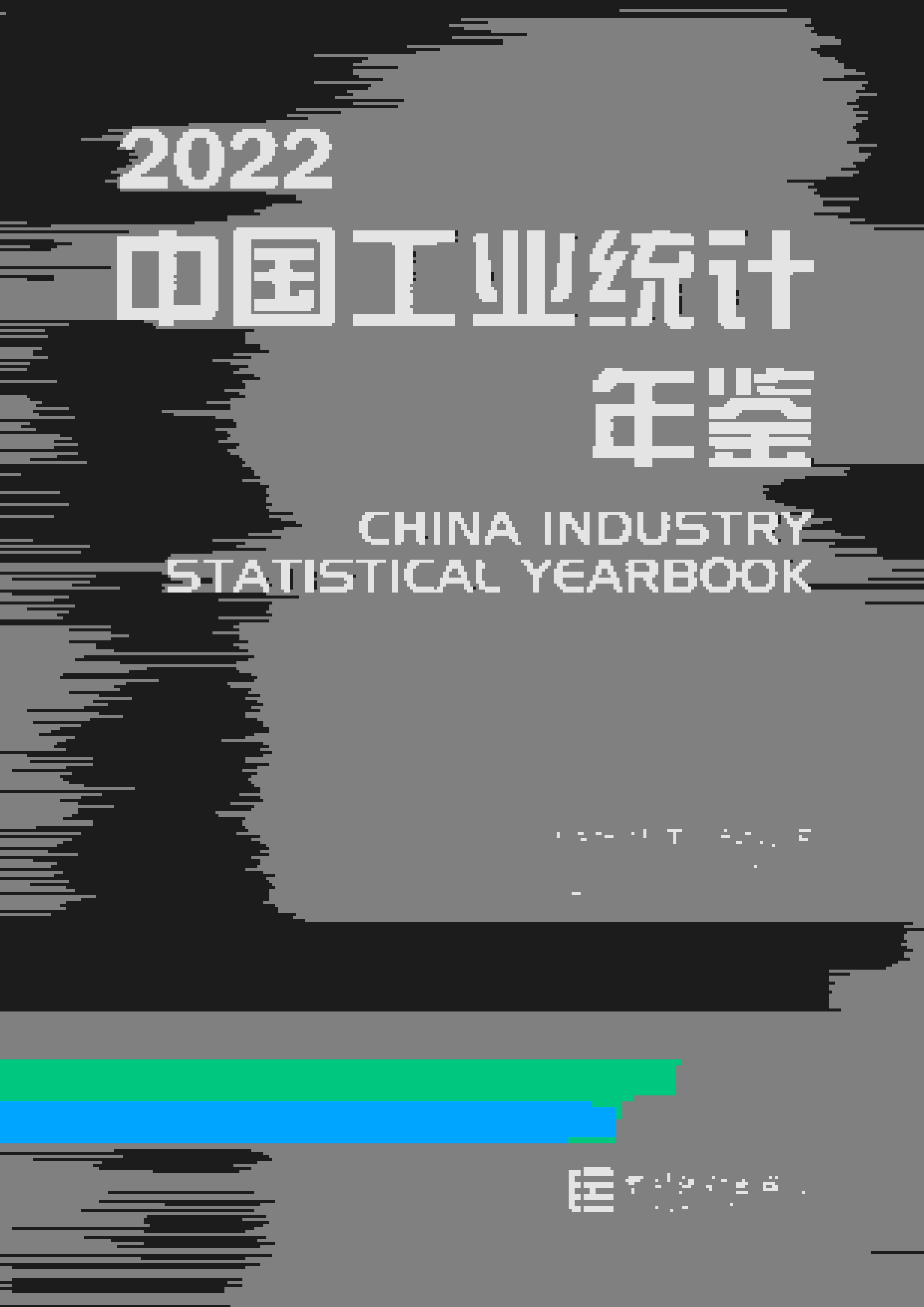 2022年中国工业统计年鉴封面