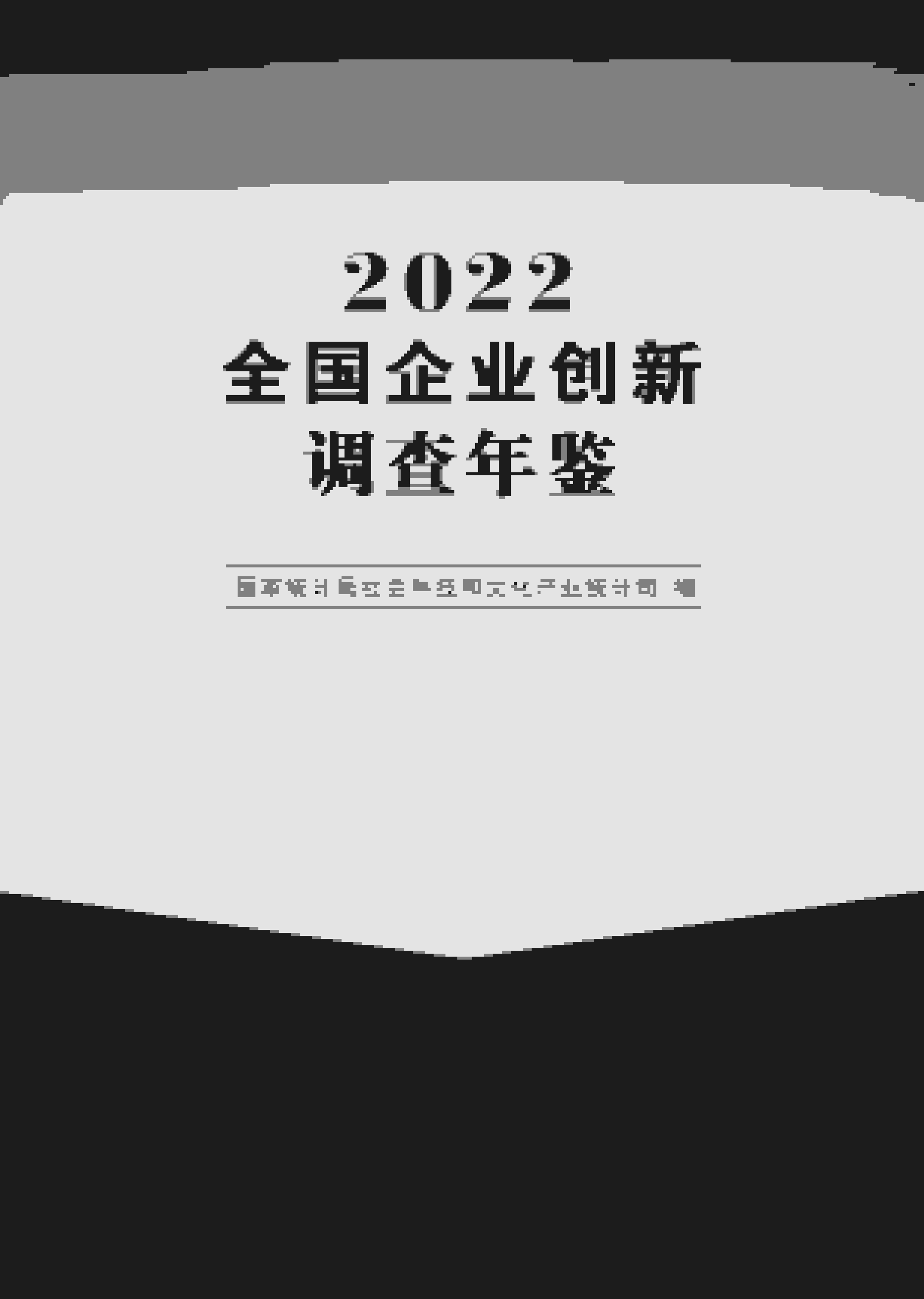 2022年全国企业创新调查年鉴封面