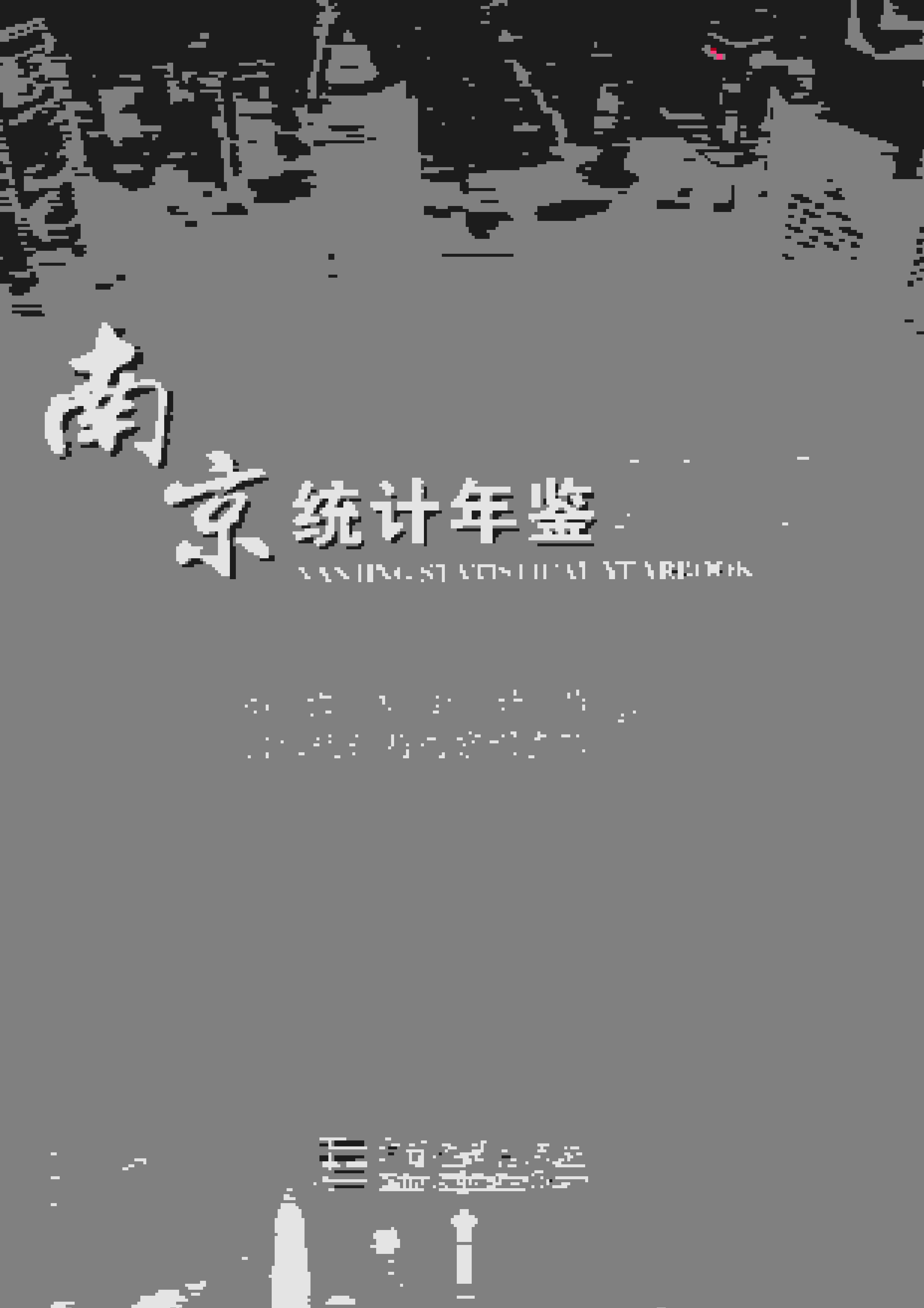 2022年南京统计年鉴封面
