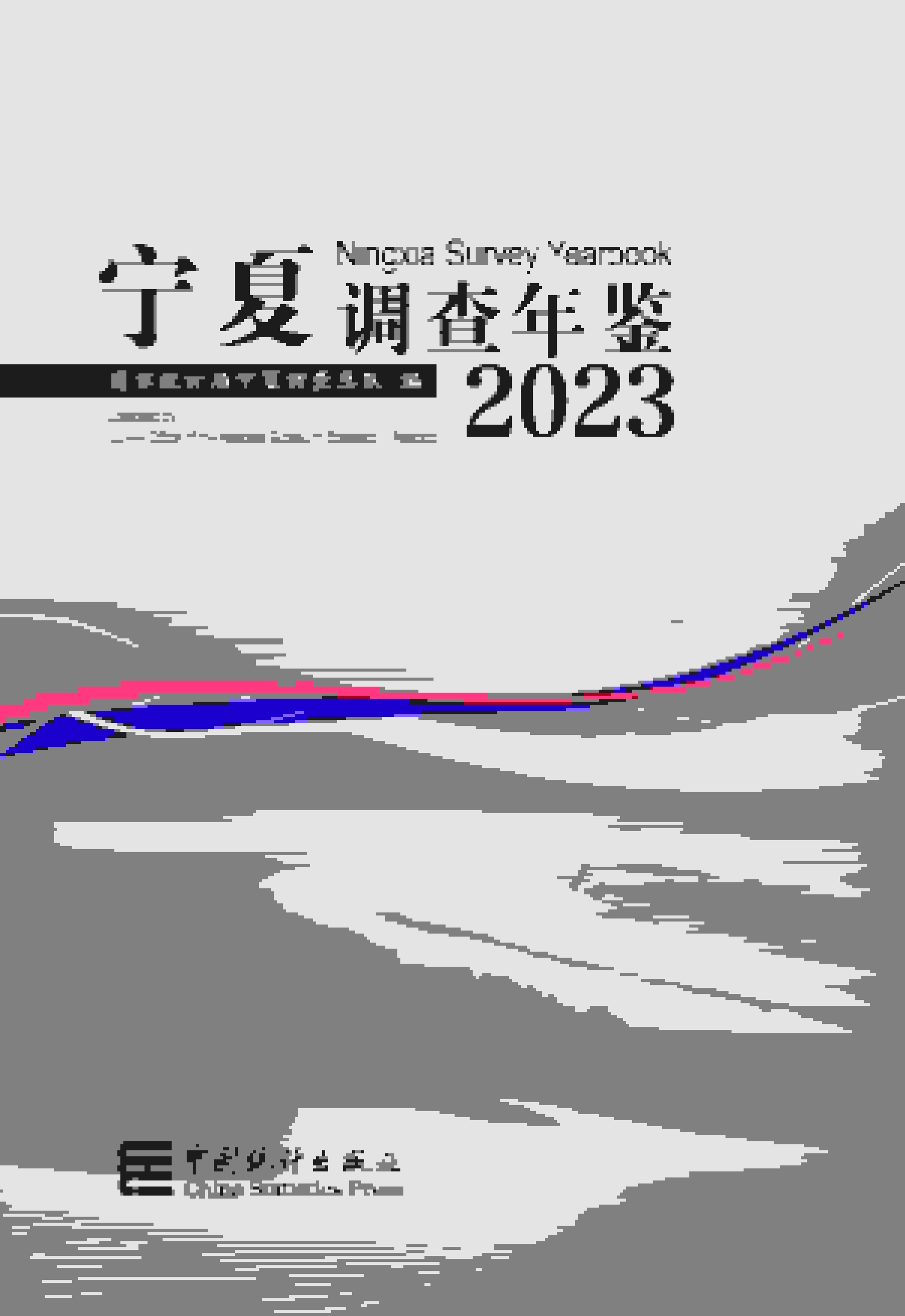 2023年宁夏调查年鉴封面