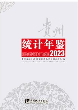 2023年贵州统计年鉴封面