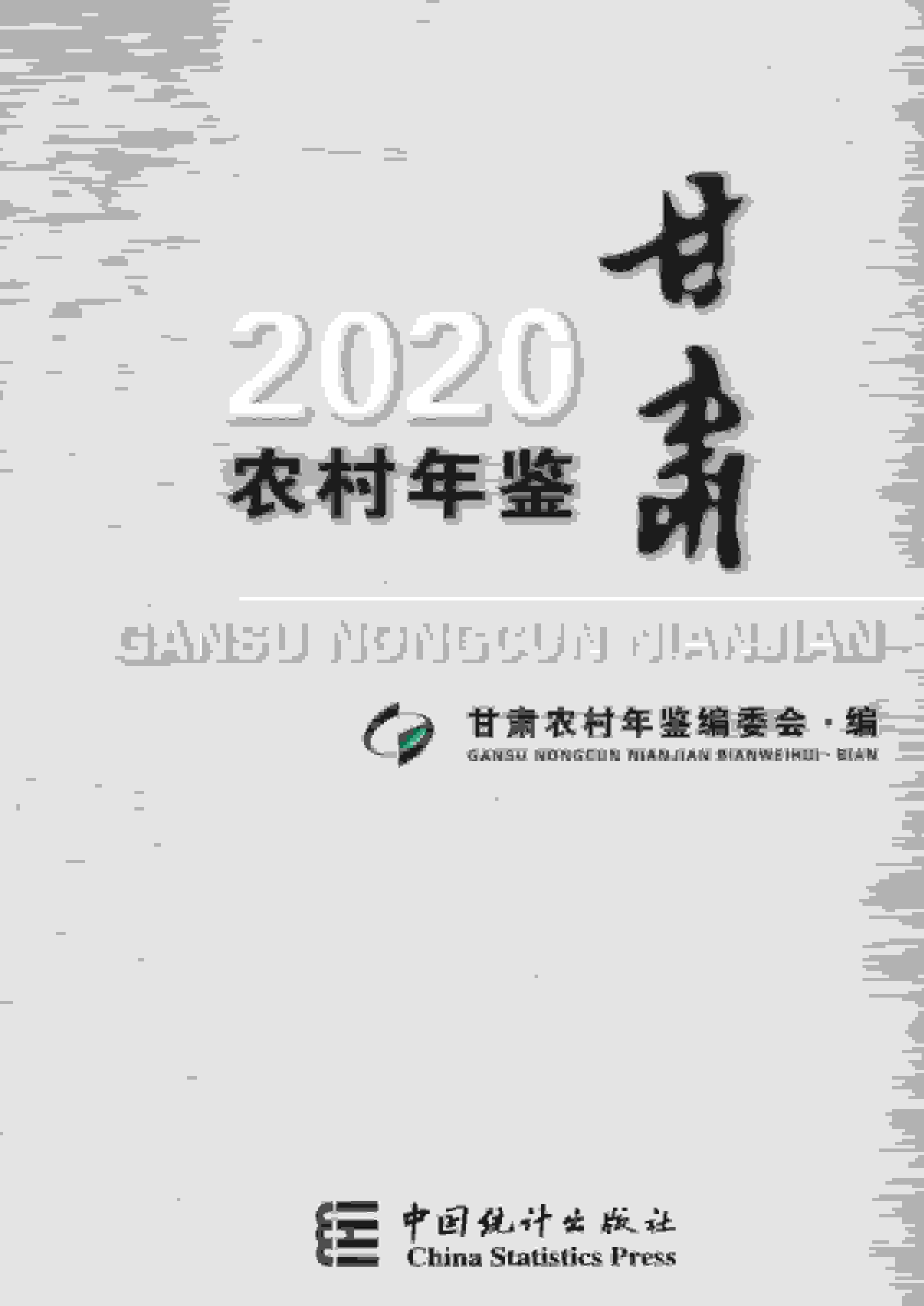 2020年甘肃农村年鉴封面