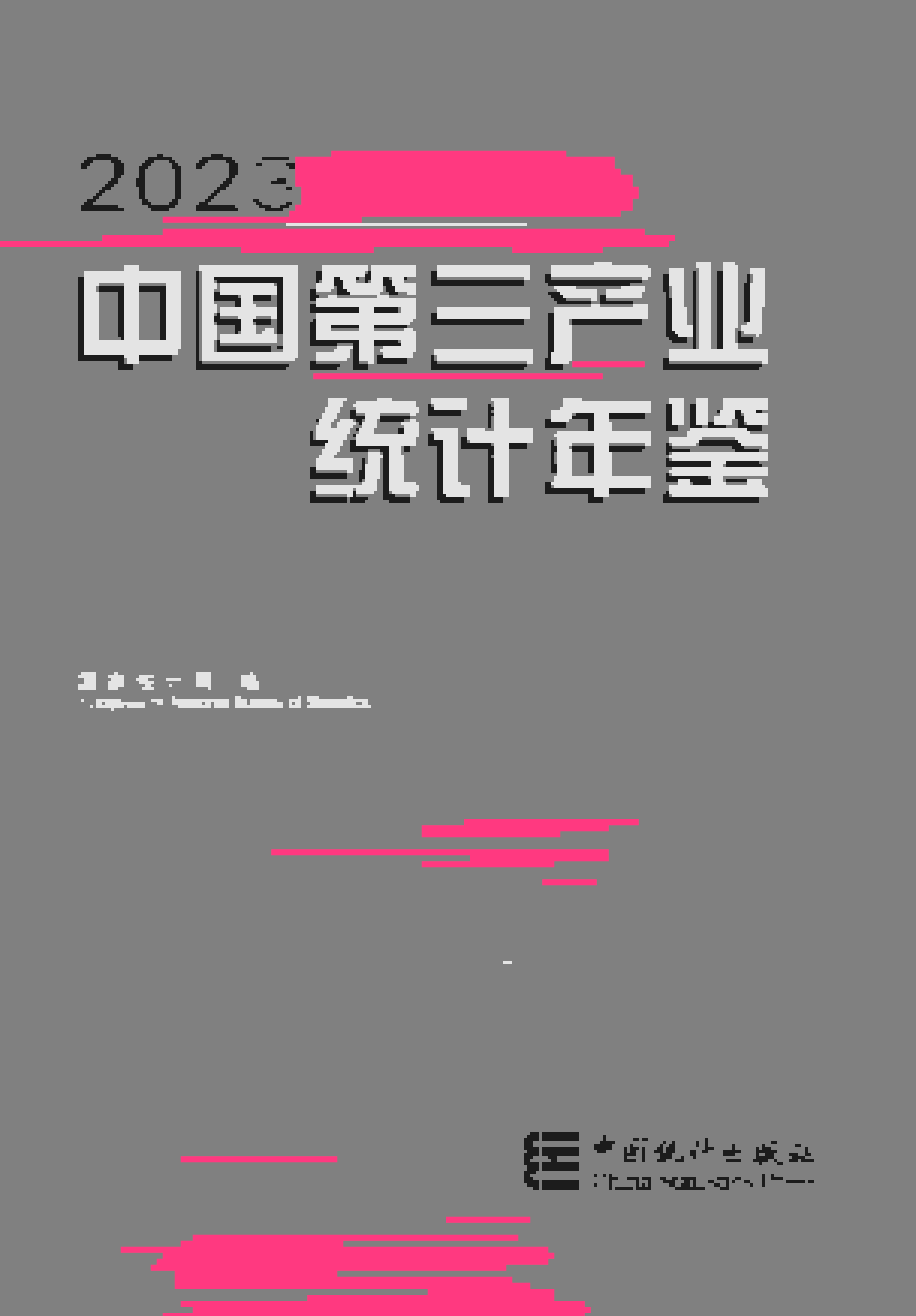 2023年中国第三产业统计年鉴封面