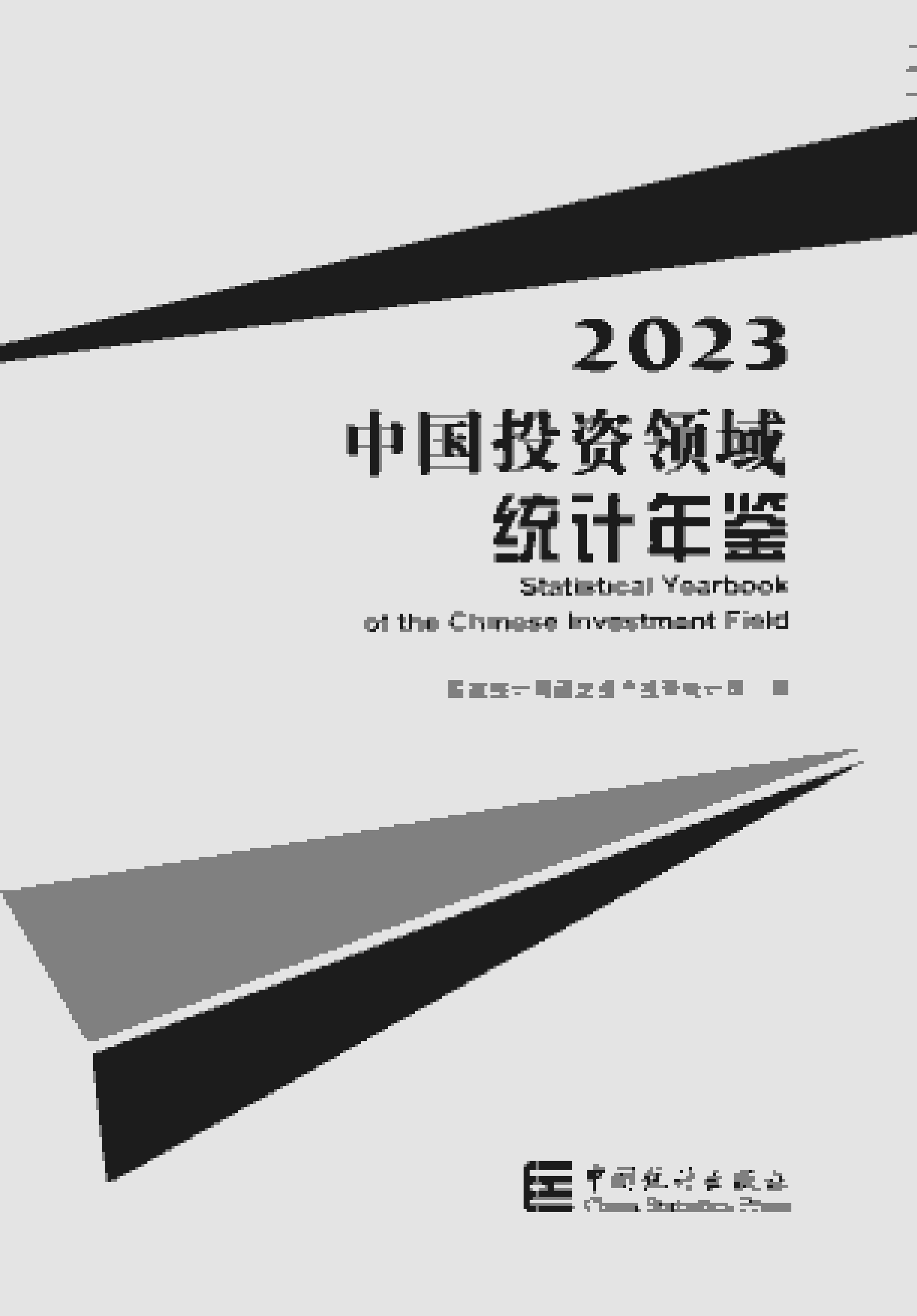 2023年中国投资领域统计年鉴封面
