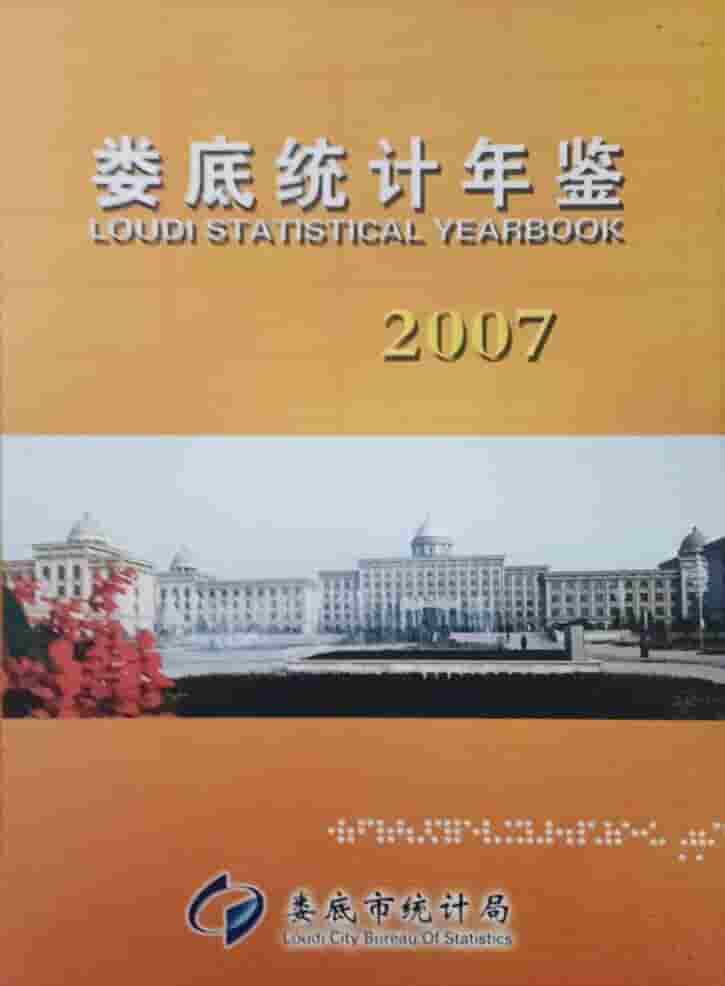 2007年娄底统计年鉴封面