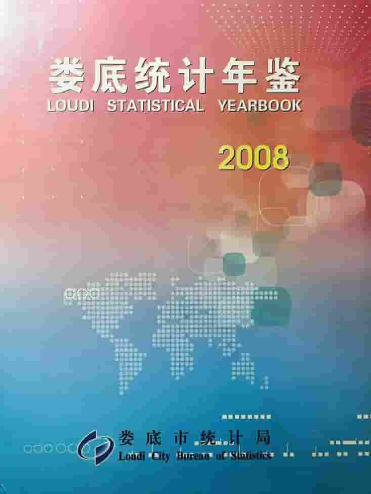 2008年娄底统计年鉴封面