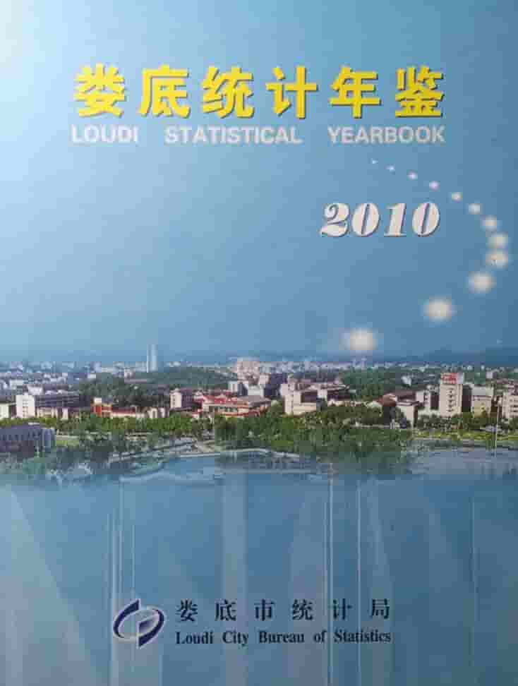 2010年娄底统计年鉴封面