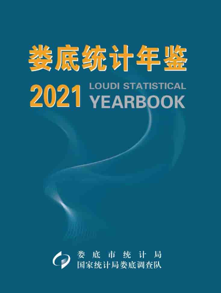 2021年娄底统计年鉴封面