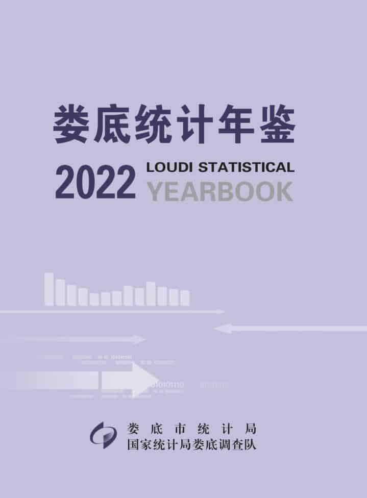2022年娄底统计年鉴封面