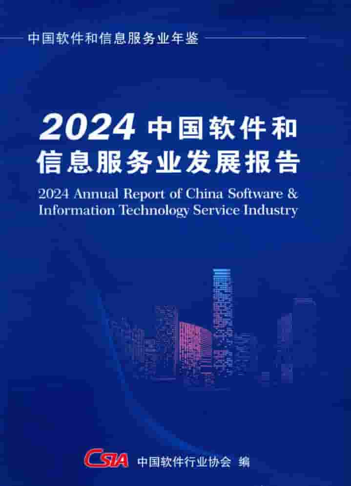 2024年中国软件和信息服务业发展报告封面