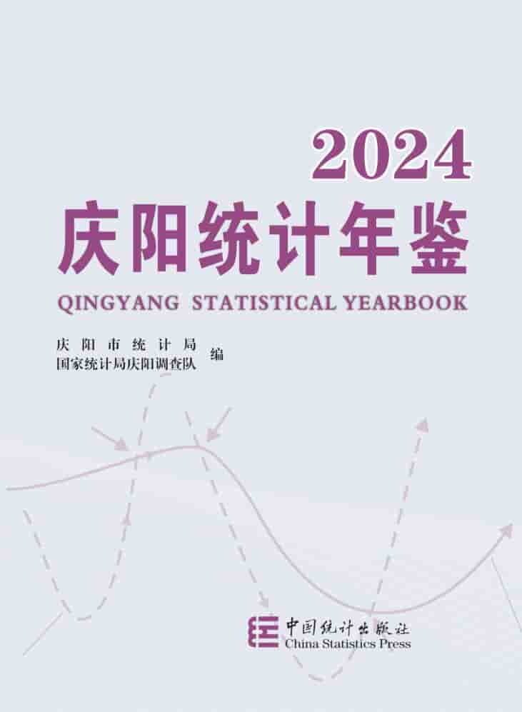 2024年庆阳统计年鉴封面