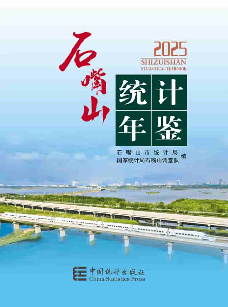 2025年石嘴山统计年鉴封面