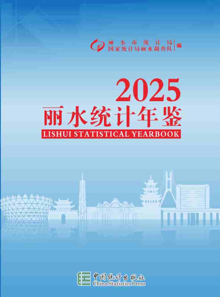 2025年丽水统计年鉴封面