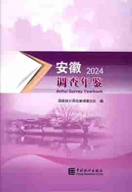 2024年安徽调查年鉴封面
