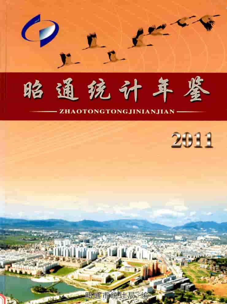2011年昭通统计年鉴封皮