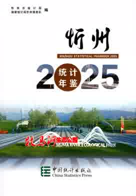 2025年忻州统计年鉴封皮