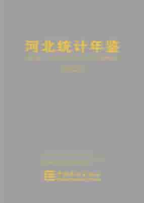 2025年河北统计年鉴封皮