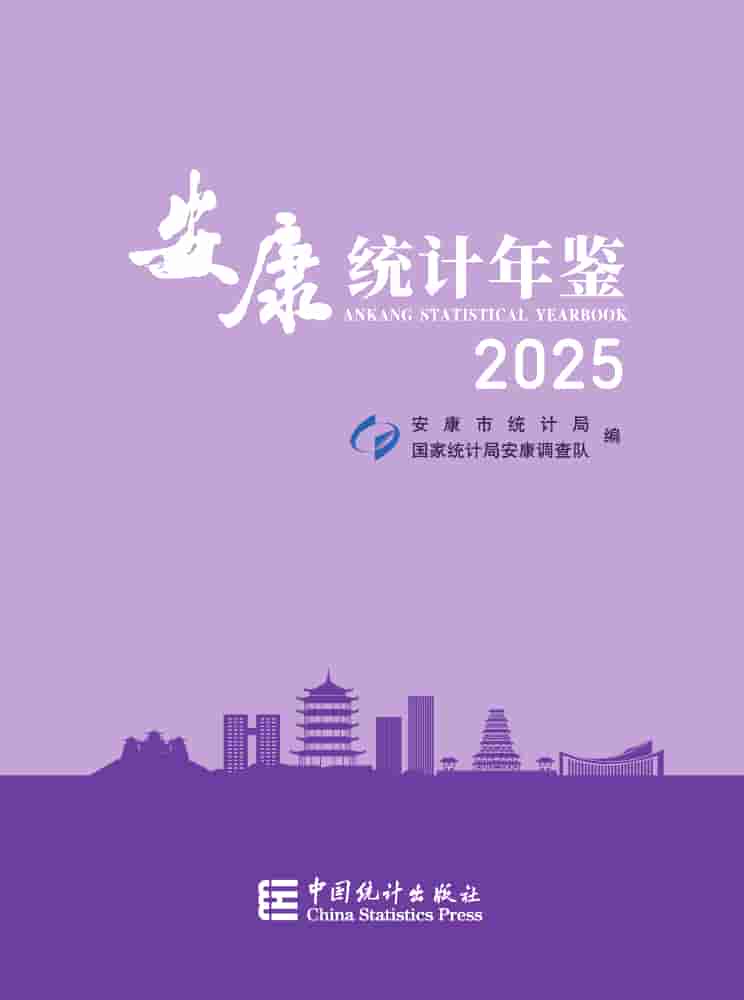 2025年安康统计年鉴封皮