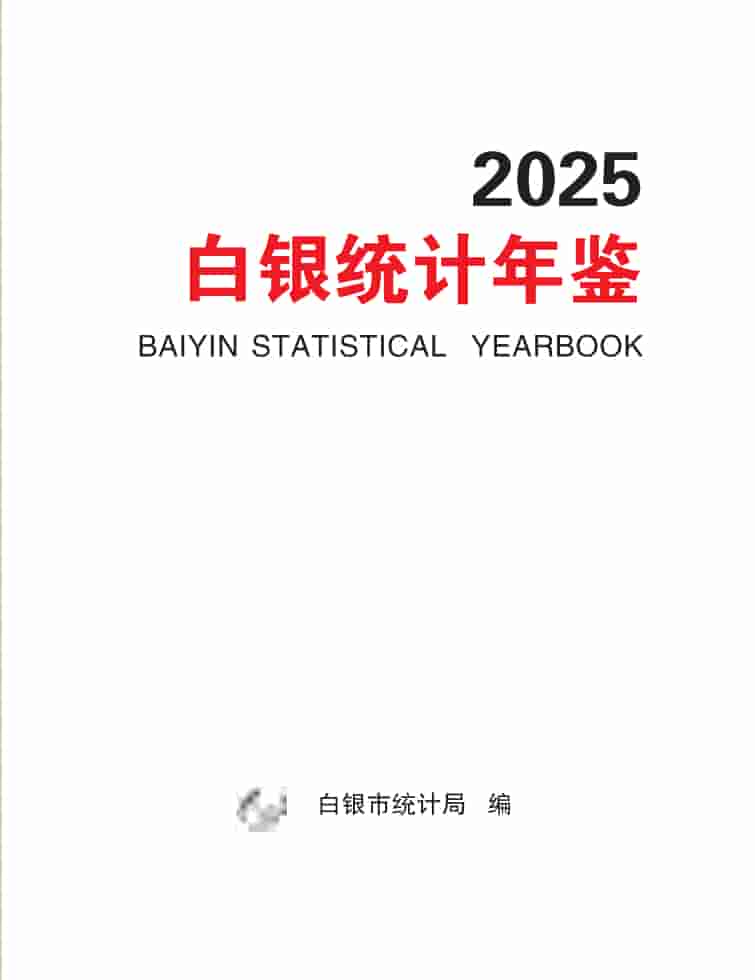 2025年白银统计年鉴封皮