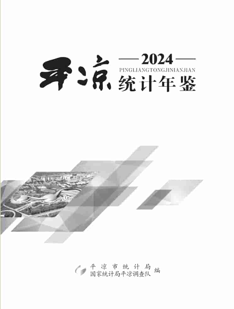 2024年平凉发展年鉴封皮