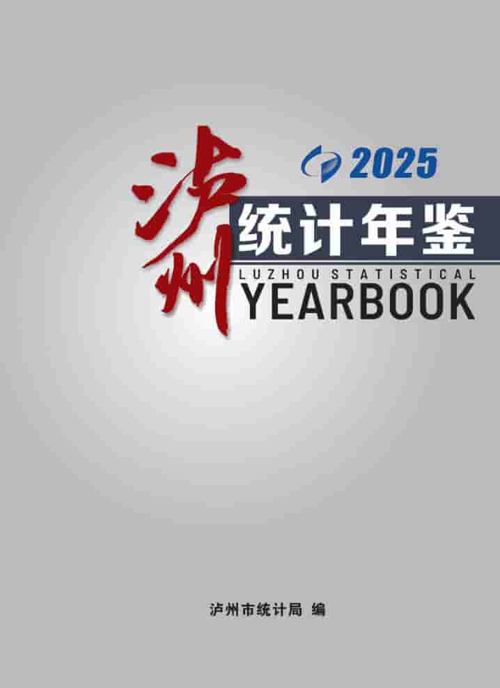 2025年泸州统计年鉴封皮