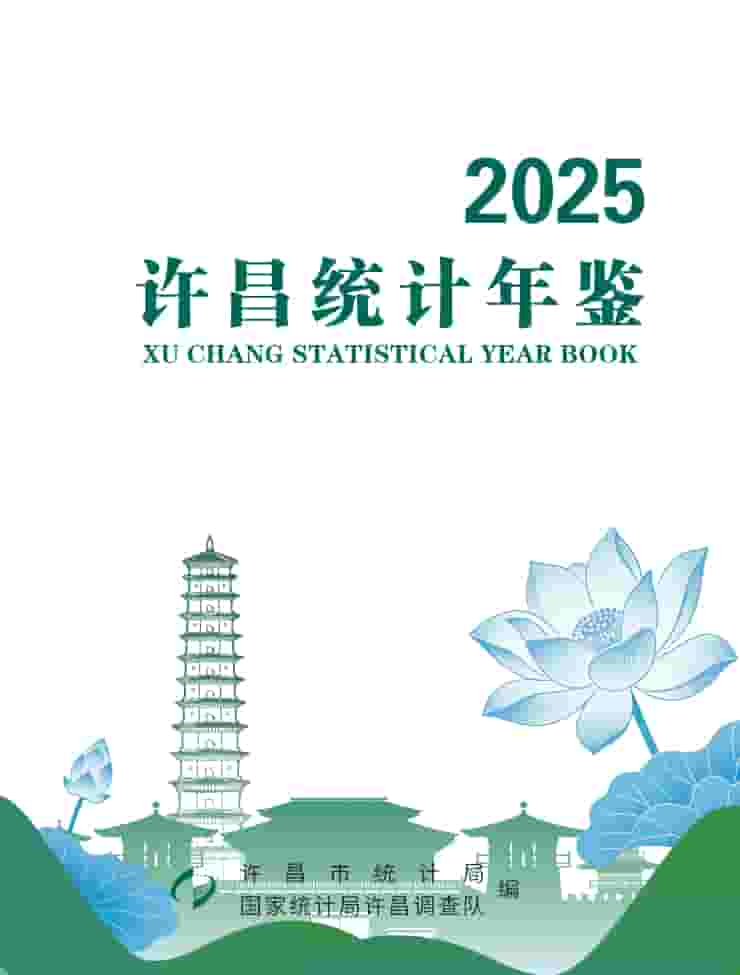 2025年许昌统计年鉴封皮