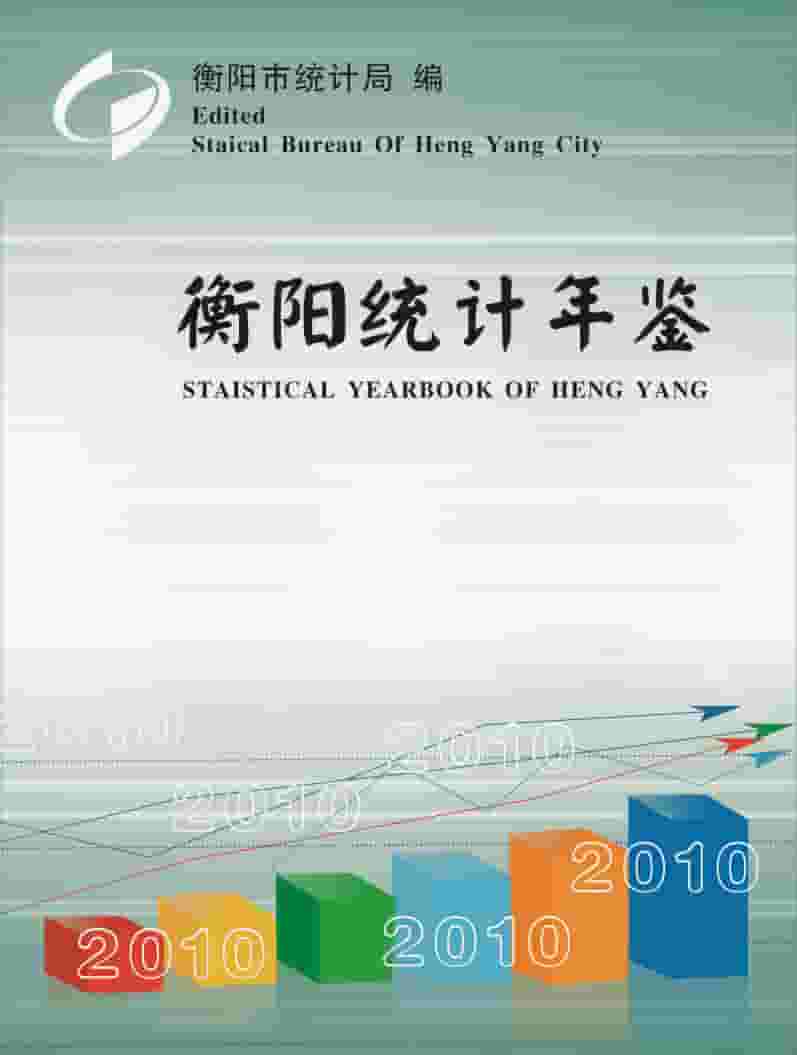 2010年衡阳统计年鉴封面